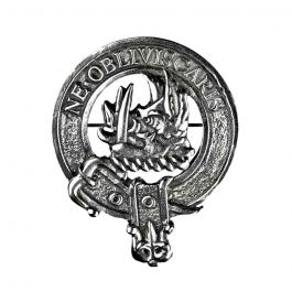 Thistle Scottish Clan Crest Pewter Generic Badge or Kilt Pin 