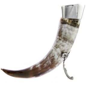Scottish Drinking Horn - 10 Inches Tall