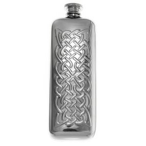 Celtic Knot Flask - Polished- 5.5"