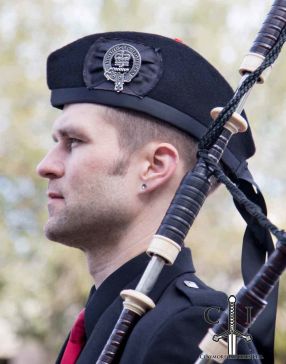 Black Glengarry Hat