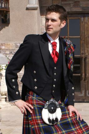 Prince Charlie 5 Button Vest Rental Package 