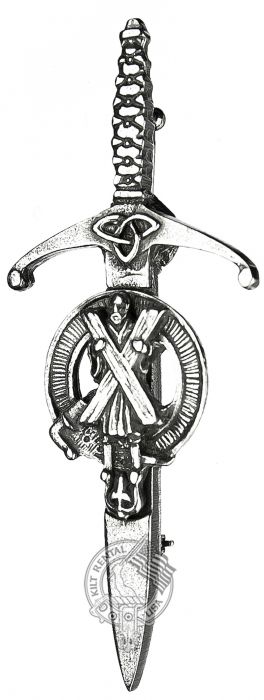 Clans Of Scotland Pewter Scots Clan Kilt Pin 