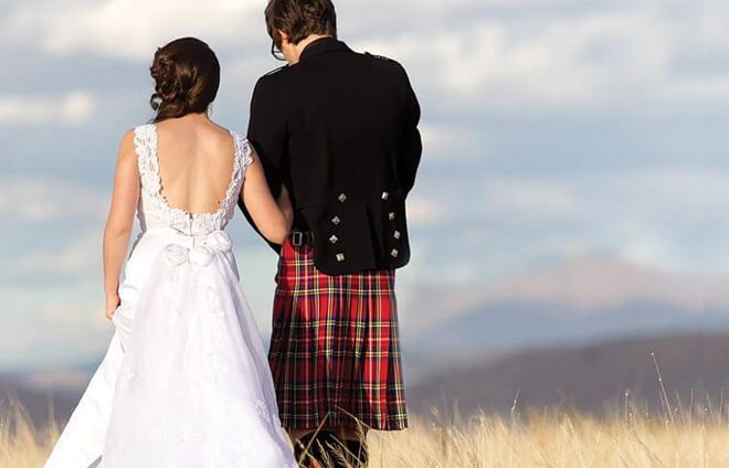 kilt attire wedding