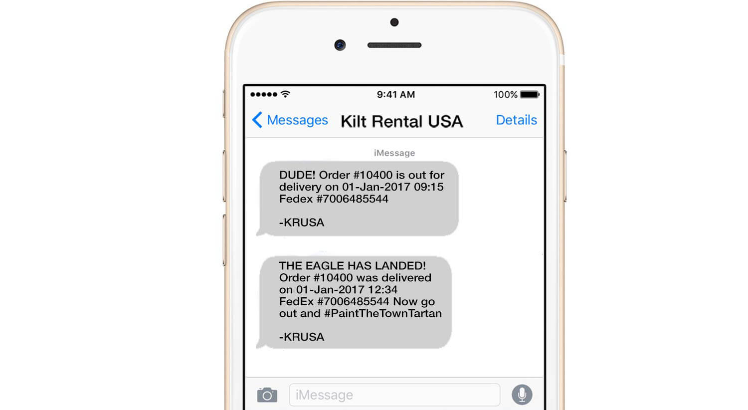 Text Alert